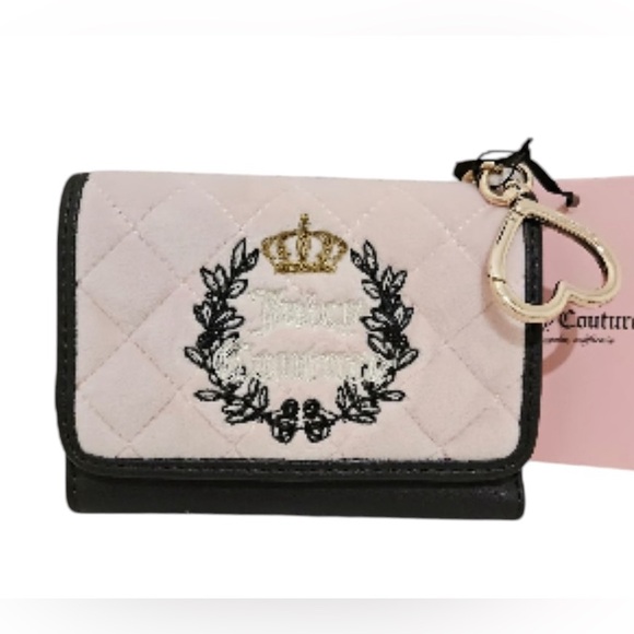 Juicy Couture Royal Satchel Light Pink/Clay&Chocolate/wallet. 4 piece NEW🔥 - Picture 3 of 16